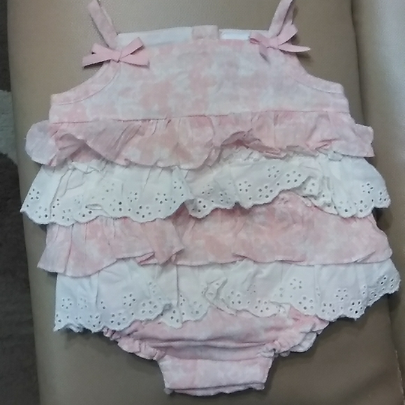DYLAN and ABBY BABY ROMPER - Picture 1 of 4